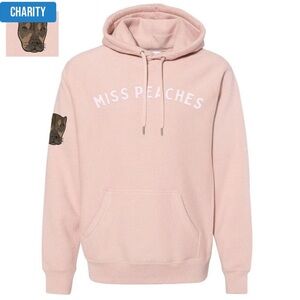 Miss Peaches Puff Print Hoodie from Barstool Sports size large